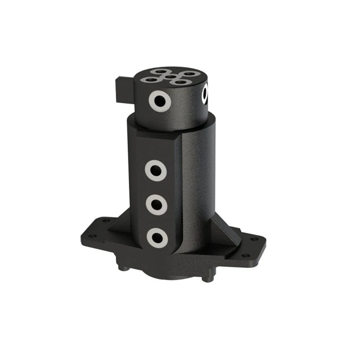 Articulație pivotantă centrală hidraulică din oțel pentru articulație rotativă pivotantă pentru excavator Bobcat 335G 7123864 Articulație centrală pivotantă